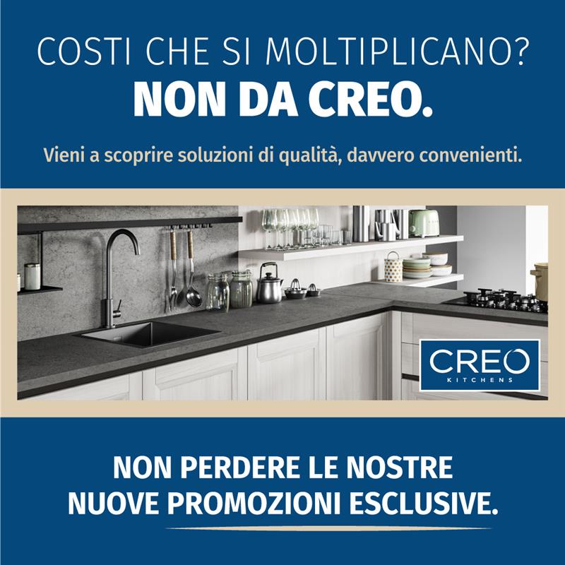 Fino a metà cucina in regalo